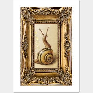 Gilded Snail Posters and Art